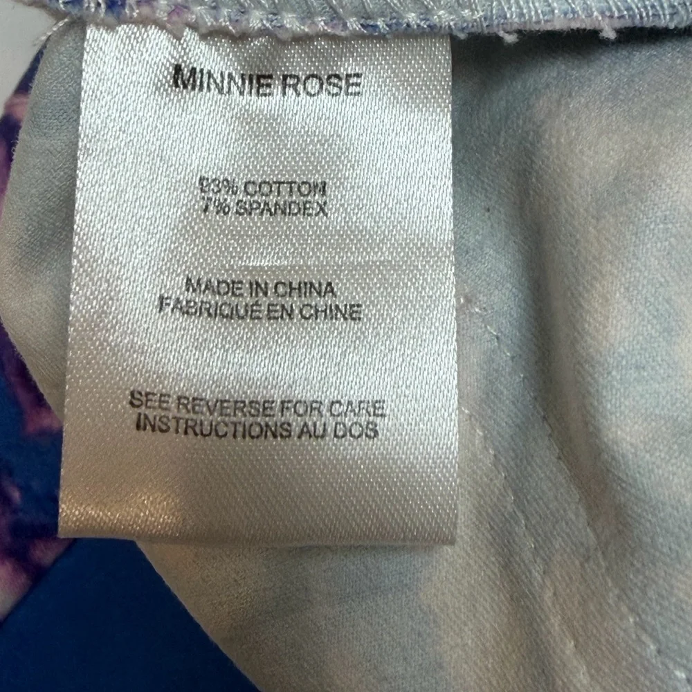 Minnie Rose Blue and Purple Tie-Dye Pants(Sky Print) - Picture 9 of 10